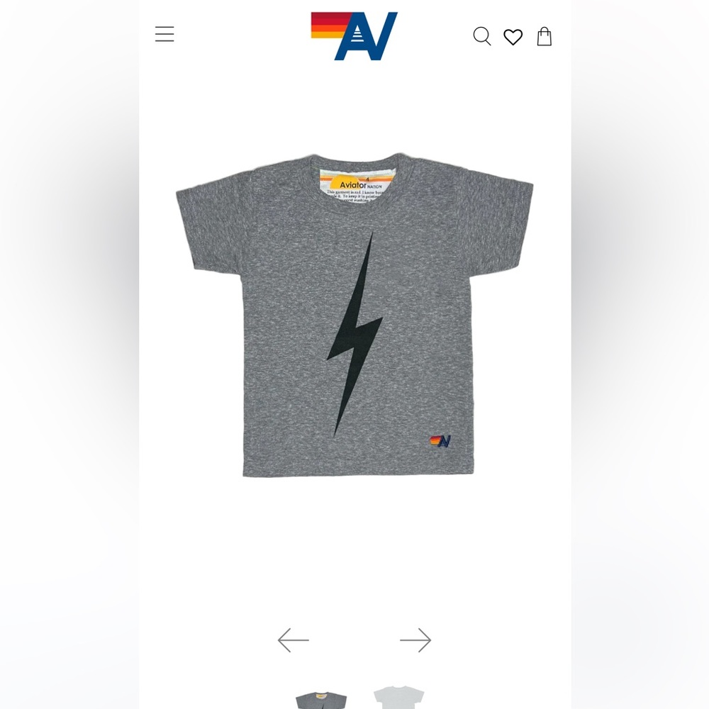 Aviator Nation Words Tee